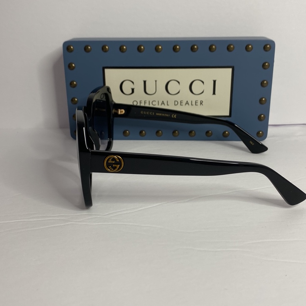 New Gucci GG0096S 001 54 Ladies Sunglasses - Picture 7 of 14
